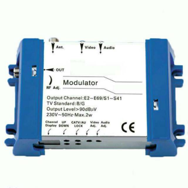 KaonSat Modulator Universal AV to RF (UHF/VHF) Single Input