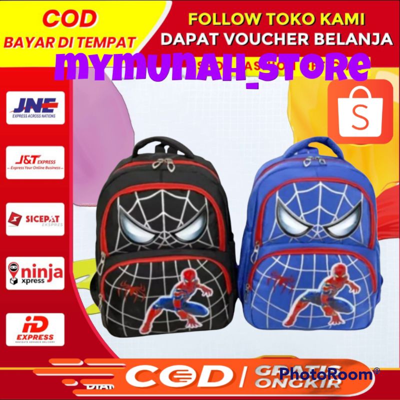 Tas Ransel Anak / Tas Anak Laki-laki SD TK / Tas Anak Sekolah Laki-laki Murah /