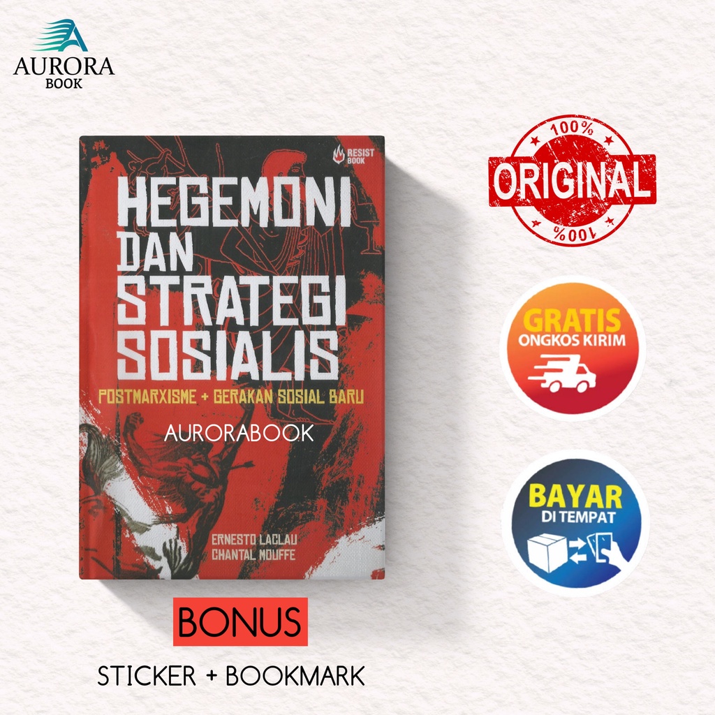BUKU HEGEMONI DAN STRATEGI SOSALIS - ERNESTO LACLAU & CHANTAL MAUFFE - ORIGINAL
