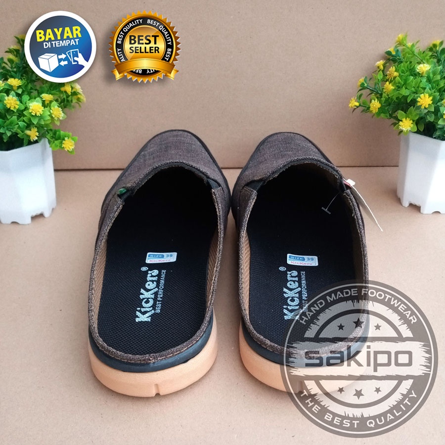 PROMO 9.9 !! SLOP KASUAL PRIA DEWASA SLIP ON 102 MURAH BERKUWALITAS SOL KARET TRENDI NYAMAN DIPAKAI / SEPATU SANTAI PRIA DEWASA / SEPATU KERJA LAPANGAN SOL KARET / SEPATU KERJA KANTORAN / SAKIPO