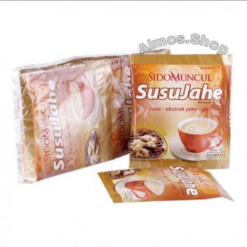 kopi Jahe Dan Susu Jahe Sido Muncul sachet (10pcs)