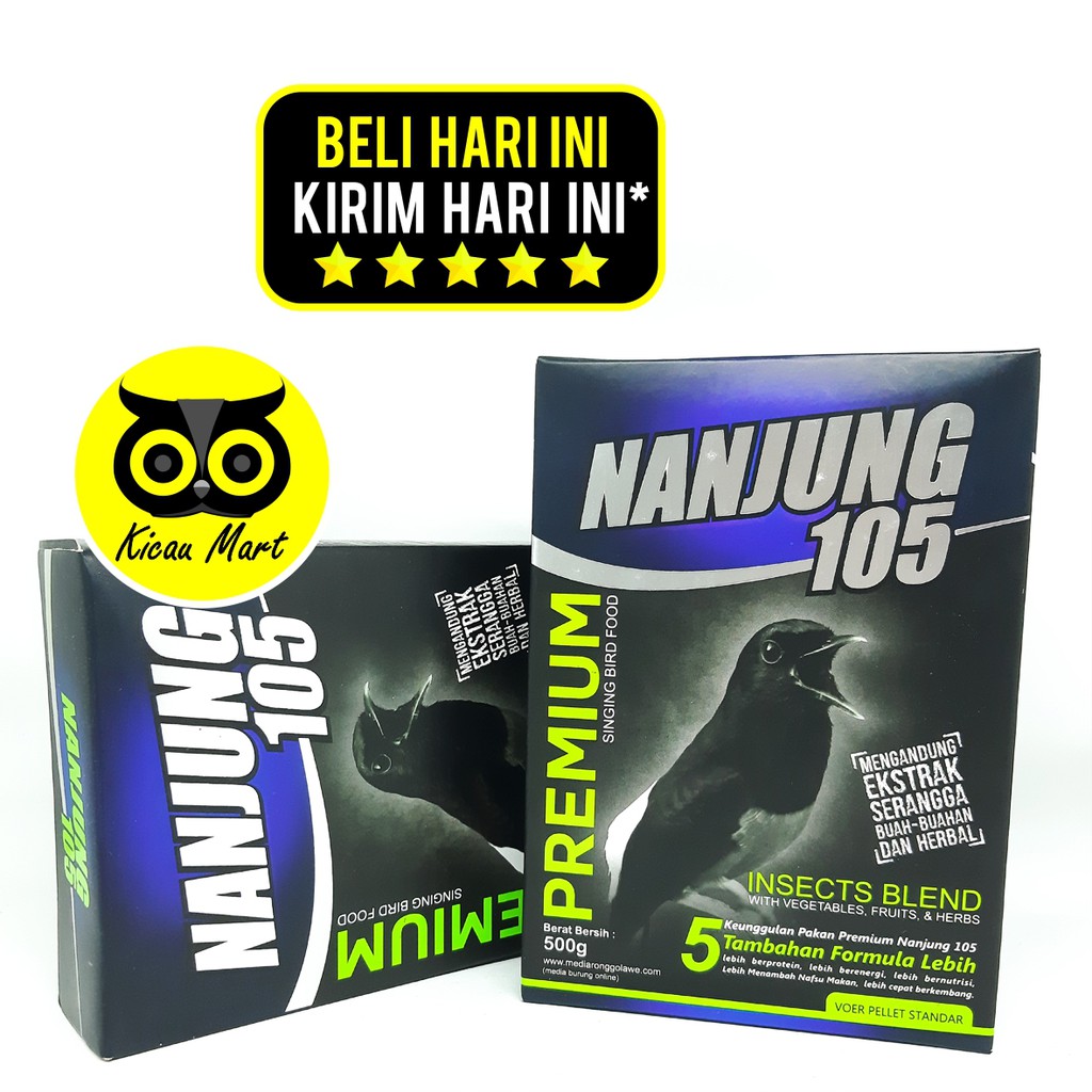 Pakan Makanan Burung Murai Kacer Cucak Ciblek Anis Pleci Voer Pur