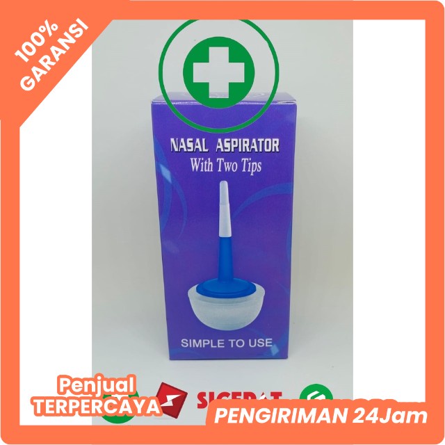 Nasal ASPIRATOR With Double Tips / Alat Sedot Ingus Anak Murah