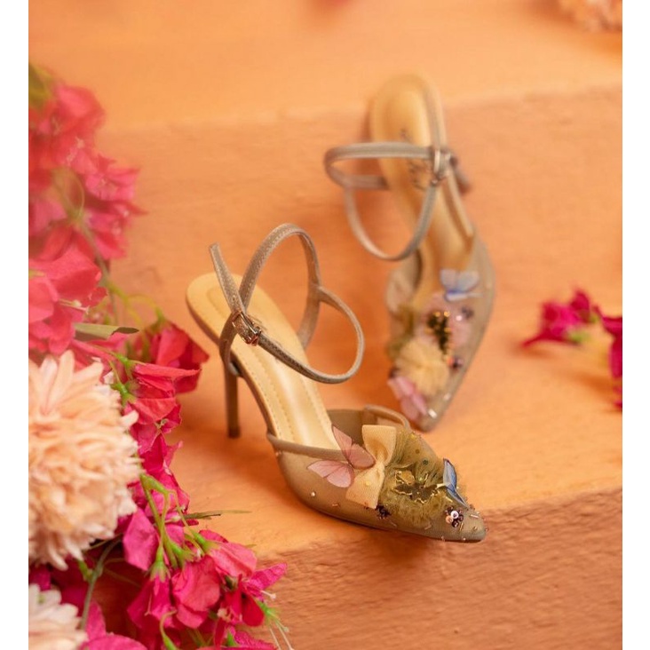 ITTAHERL katnis 90mm heels sage sz 39