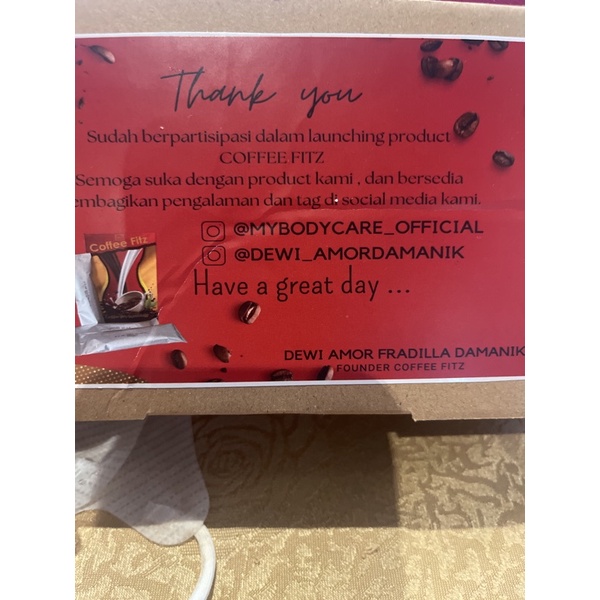 coffee fitz kopi diet