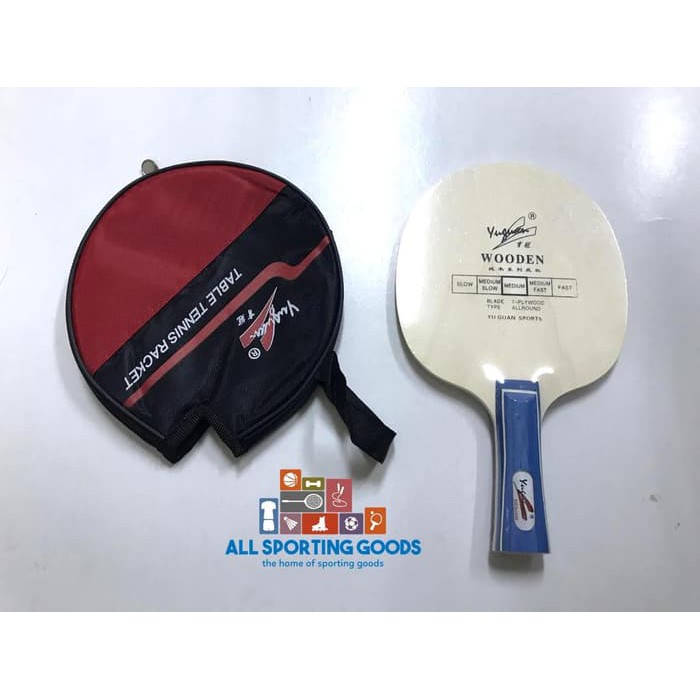 Promo Kayu Tenis Meja Pingpong Yuguan Wooden 1011 Stok Terbatas