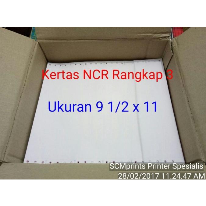 

Kertas NCR Rangkap 3 untuk Invoice / Countinius Form / NCR Paper 3 Ply Star Seller Termurah