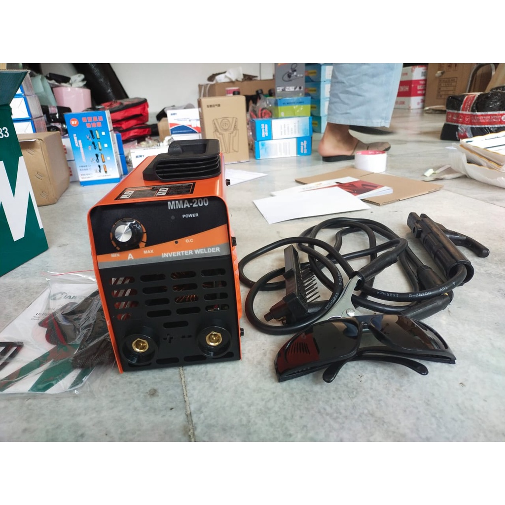 MAILTANK SH-83 MMA-200 Mailtank Mesin las inverter welding Machine MMA-200 220Volt 50Hz Mesin Las Termurah