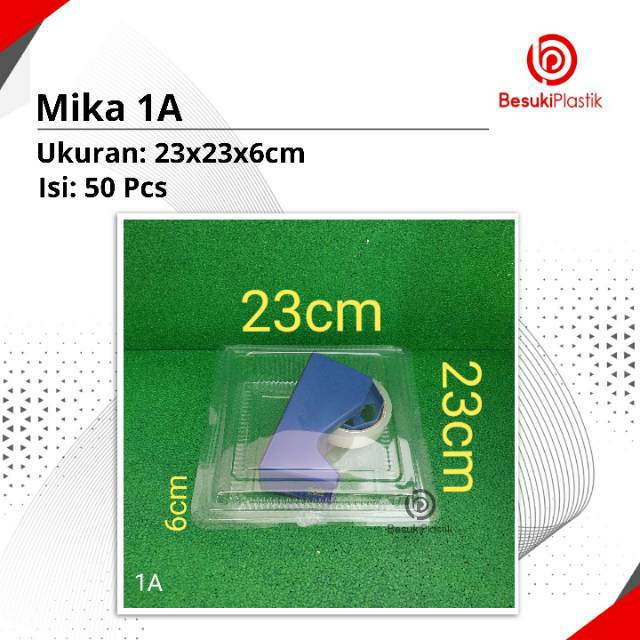 Mika Plastik AG 1A | Mika Plastik 1A | Mika Kue Besar 1A | Kotak Mika Ayam