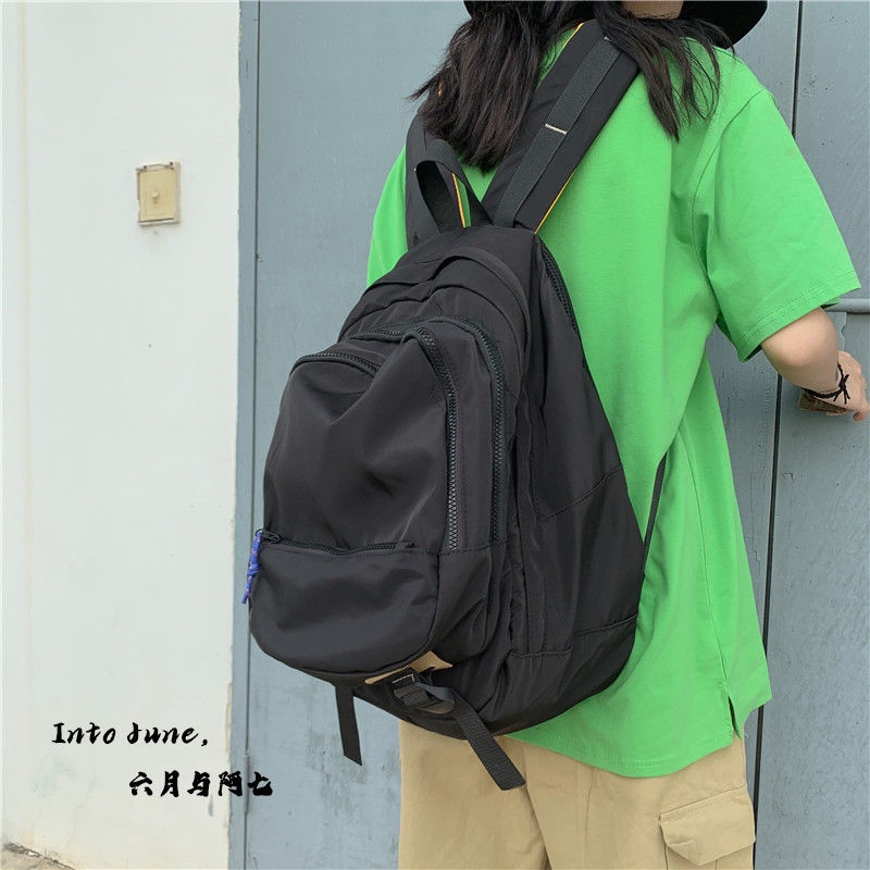 Sera Yinfeifan Ransel Niche Desain Ransel Pria Fashion All-Match Tas Sekolah Siswa Wanita Tas Travel Jepang