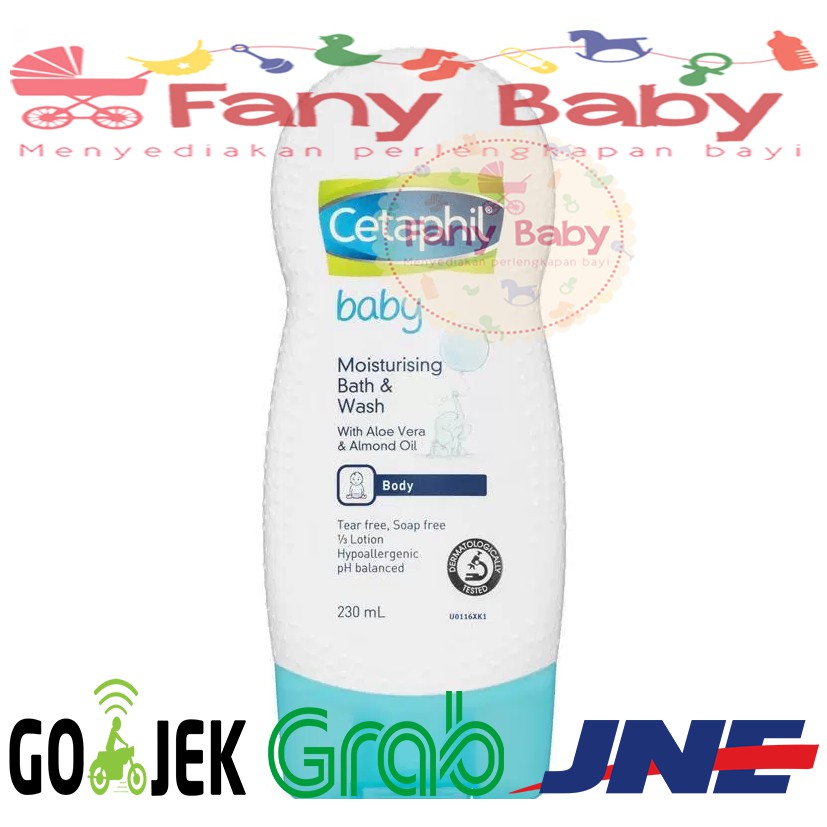 CETAPHIL BABY MOIST BATH AND WASH 230ML