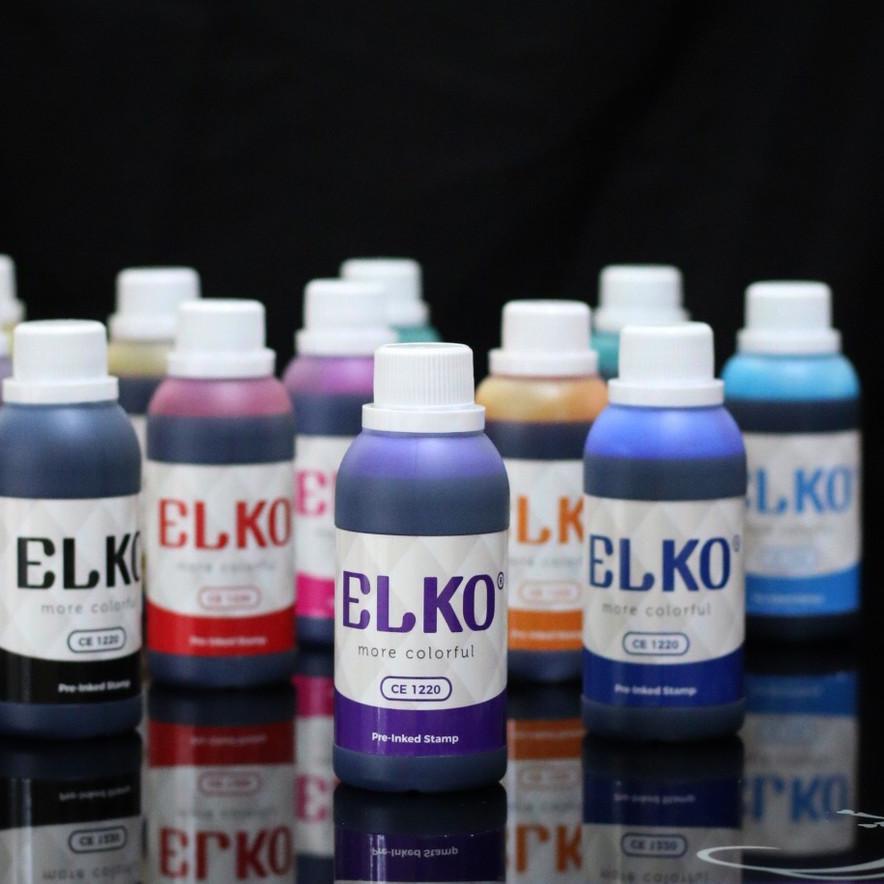 

Model Baru Tinta Stempel Flash Trodat Otomatis Warna UNGU VIOLET isi 250 ML ELKO Waterproof.,