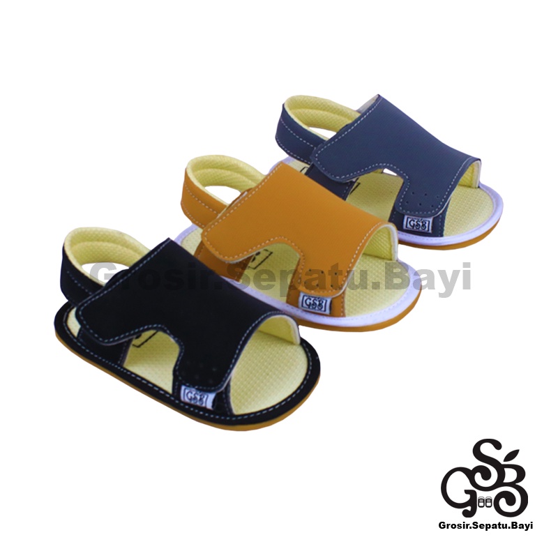 sepatu bayi sandal bayi sendal bayi laki laki perempuan prewalker bayi  umur 2 - 12 bulan model casual S01 polos ringan  fleksibel &amp; Anti Slip