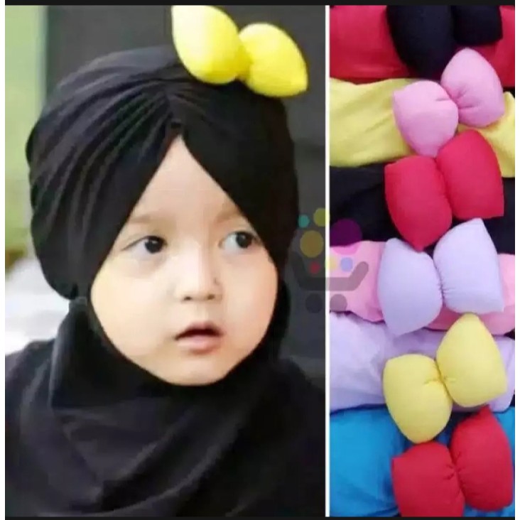 Hijab anak bayi MINI SAMPING - kerudung anak perempuan - jilbab anak terbaru