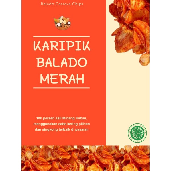 

keripik Balado Merah