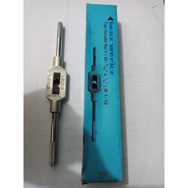 Benz Tap Handle M1-M10 Gagang Tap No.1 Stang Tap Manual 1/16 - 3/8