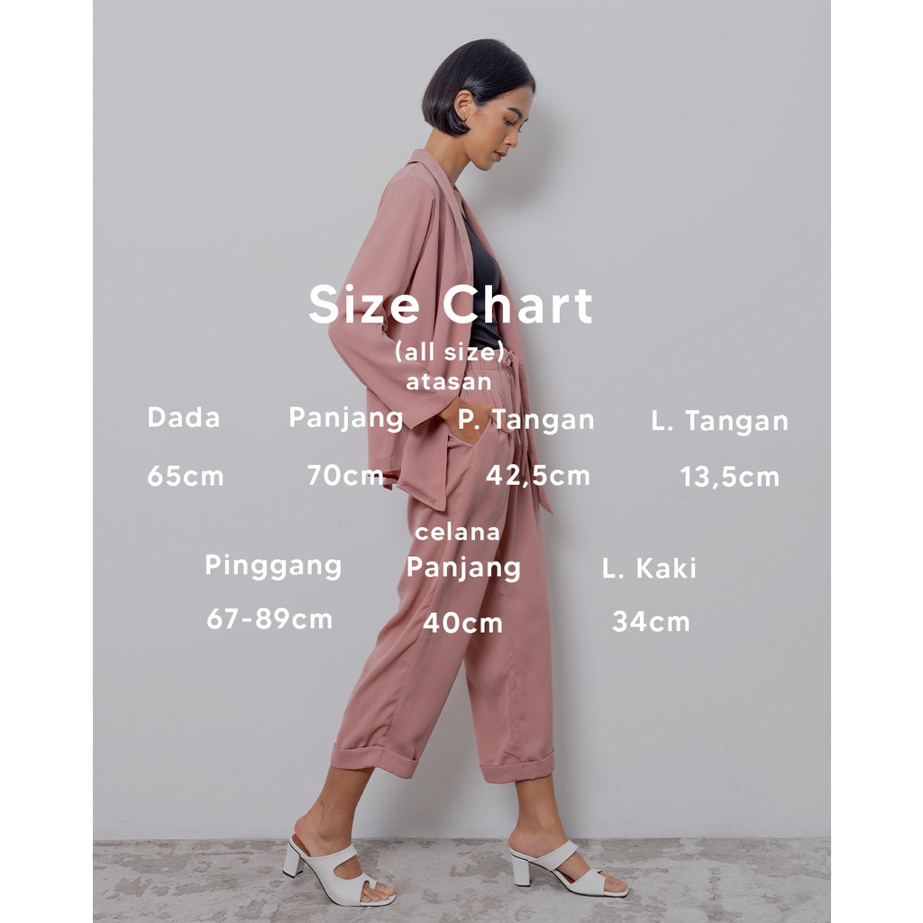 PLAIN - Shelly Set - Semi Blazer Outer