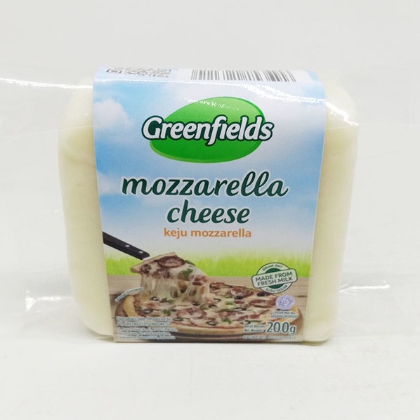 Greenfields Mozarella Cheese |Keju Greenfield 200 g