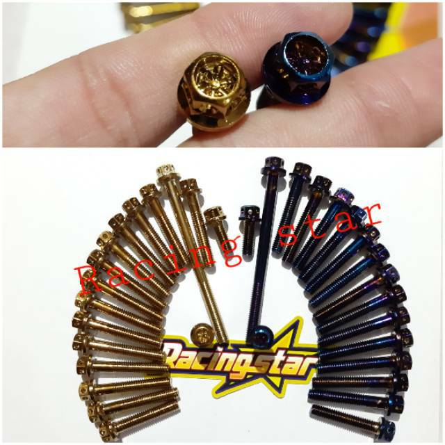 Baut Probolt Cvt Flower Thailok Vario110 Old Scoopy Old Spacy Beat Esp Beat Pop Beat Fi Beat Lama Shopee Indonesia