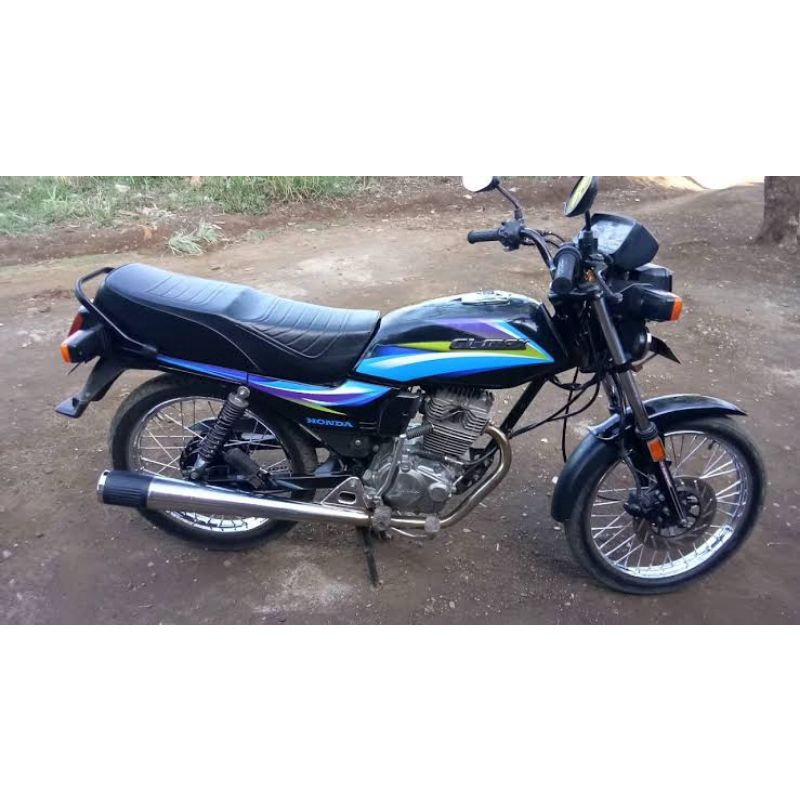 Stiker Lis Stiker Standar Ori Honda GL Max 2004 Hitam biru hitam merah Striping Ori GL Max 2004