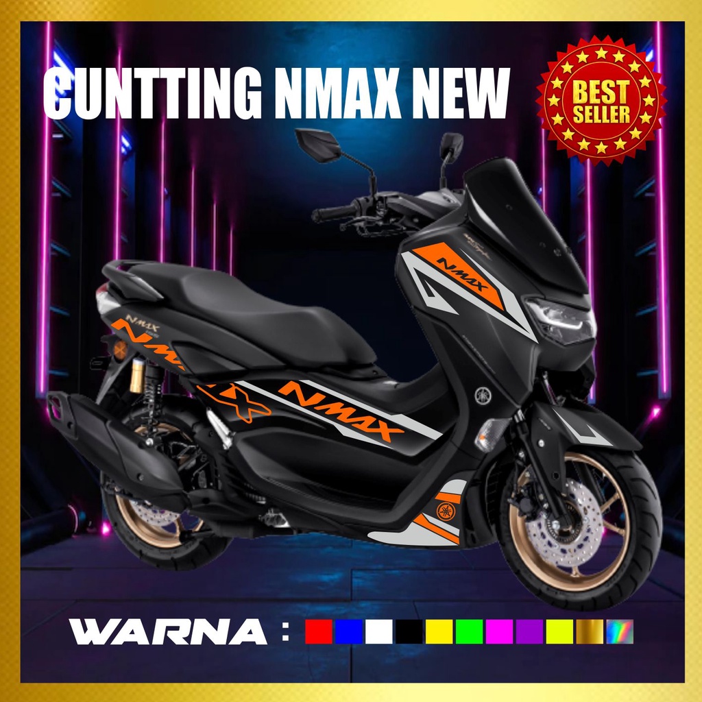 CUTTING STICKER STRIPING NMAX 2022 STICKER CUTTING NMAX BARU