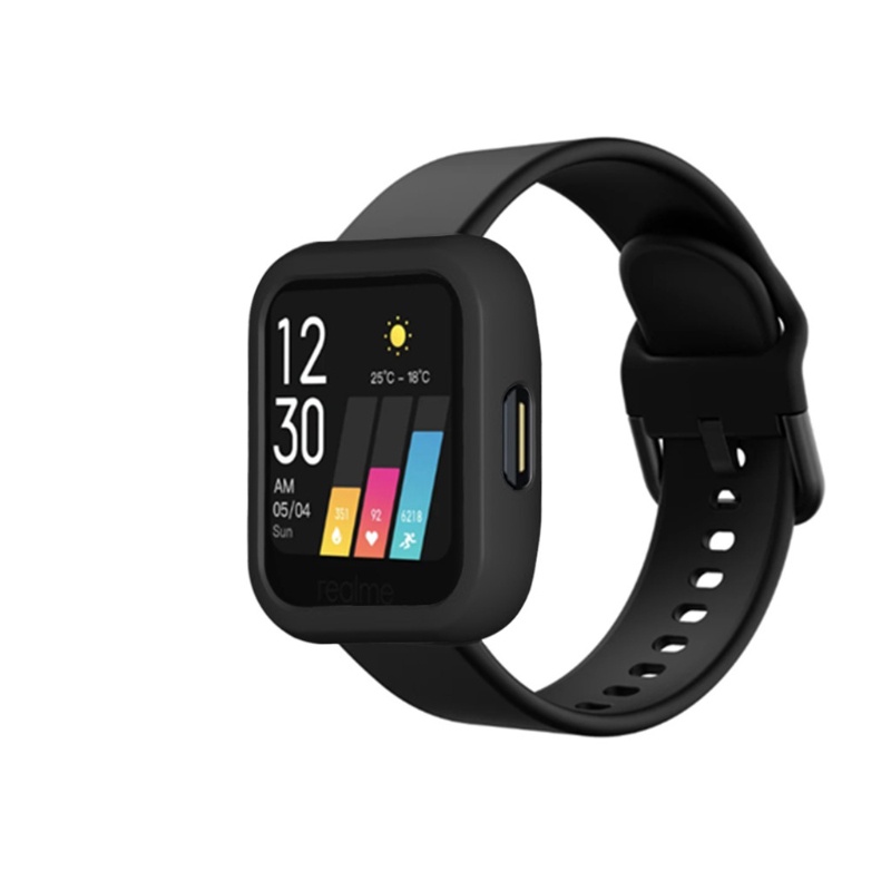 Cre Hard Case Pelindung Smartwatch Bahan Plastik Pc Untuk Realme Watch