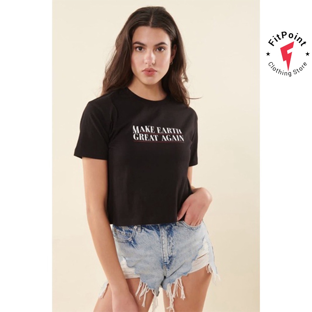 crop top - Kaos Crop Top Garage Original - crop tee