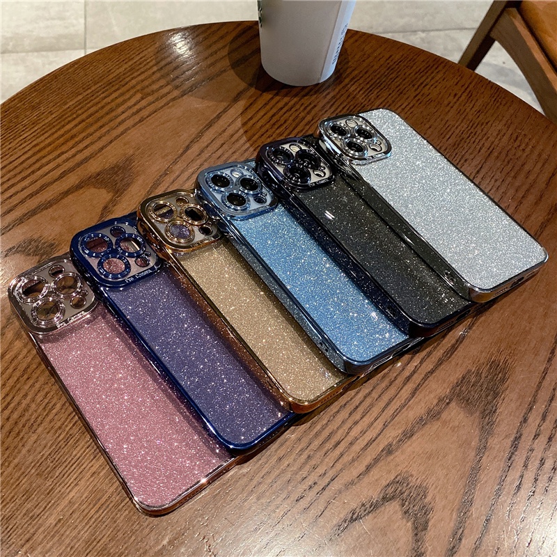 Soft Case Hp Transparan Tahan Goncangan Untuk iPhone 13pro / Max / 11 / 12 / XR / X / XS Max / 7 / 8plus / SE 2020