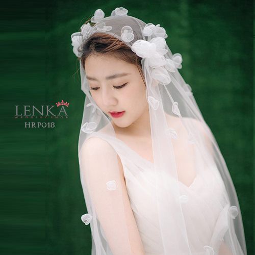 [PRODUK FAVORIT] VEIL WEDDING SLAYER AKSESORIS PENGANTIN WANITA PANJANG HRP018