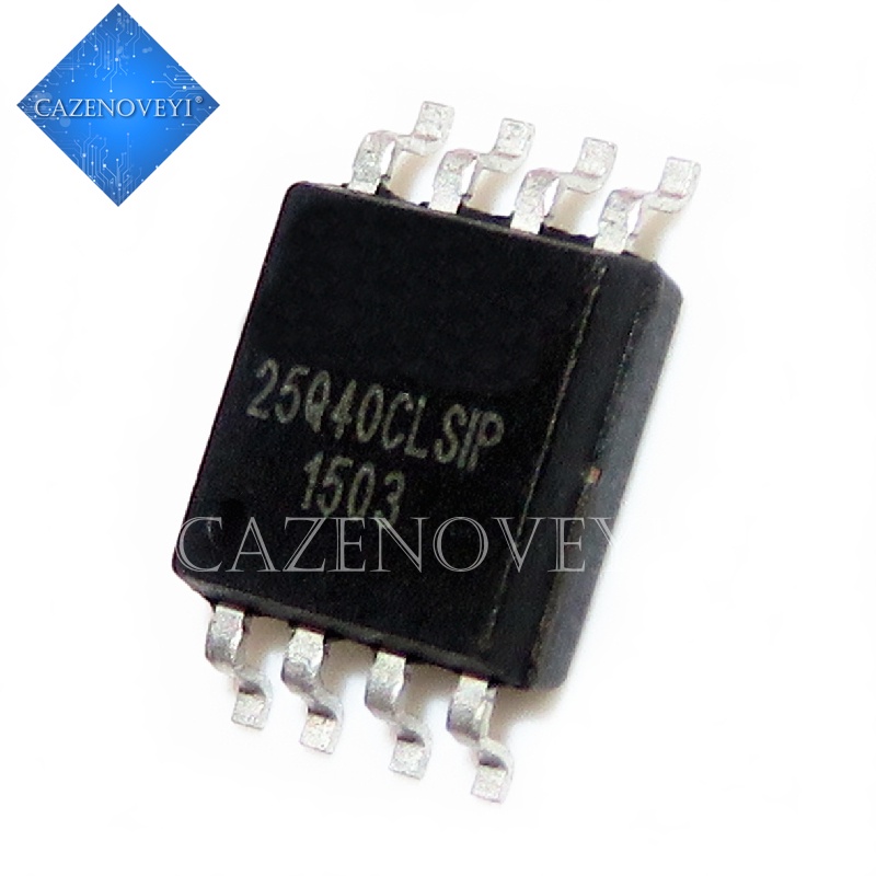 10pcs Ic W25Q40Clsip W25Q40Bwnig W25Q40Bvsip 25q40bvsig W25Q40Bvsip 25q40 Sop-8