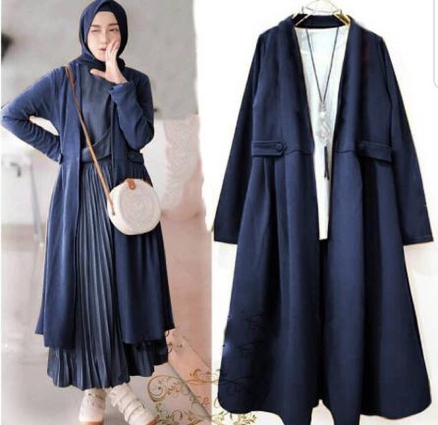 JC- Vika Cardy / cardi wanita muslimah / Outer wanita terbaru