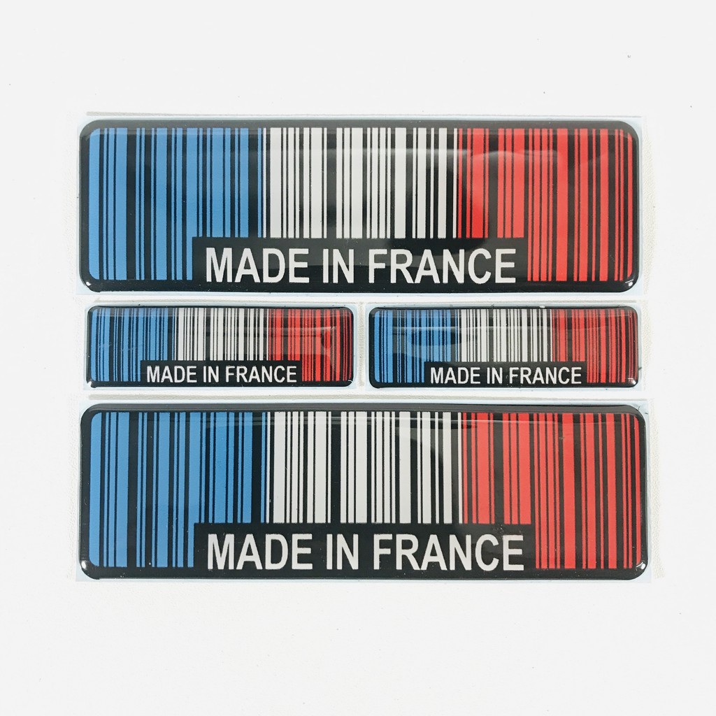 

STIKER MADE IN FRANCE 3D TIMBUL LENTUR