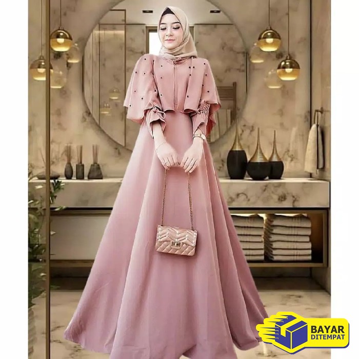 Baju Gamis Rayon Viscose Model Baju Gamis Brokat Terbaru 2021 D Kf859 Caca Dress Baju Gamis Pakaia Shopee Indonesia