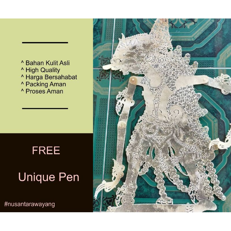 Wayang Kulit Kerbau Putihan Patih Sabrang