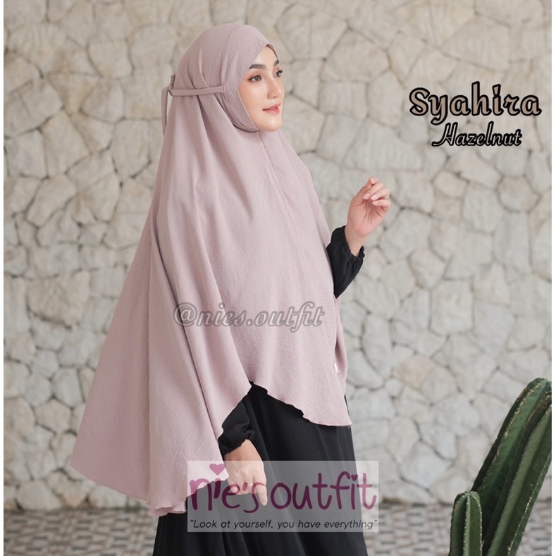 New Deals New Product Hijab Instant Umroh Haji Nies Outfit Khimar Syahira Kerudung Bergo Ikat Jumbo