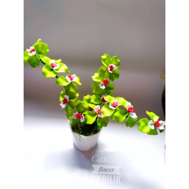 

bunga akrilik berkualitas harga termurah Rp.60.000