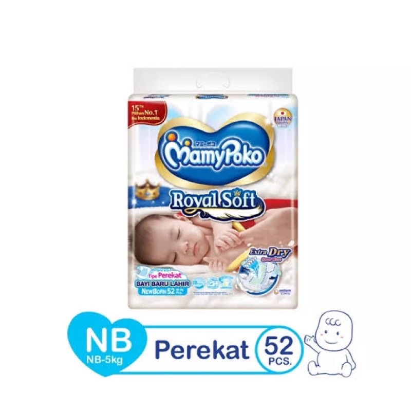 mamypoko royal soft newborn nb