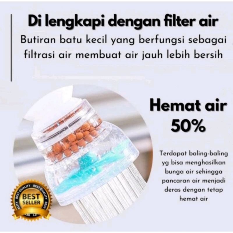 FILTER AIR FLEXIBEL - KIPAS KRAN - SARINGAN FILTER AIR