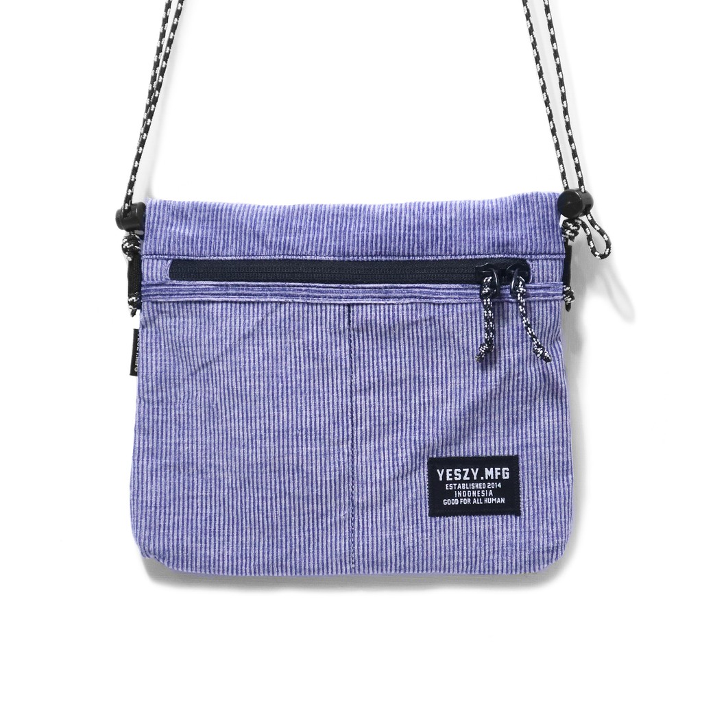 YESZY.MFG - Union Corduroy Lining Blue Sling Bag