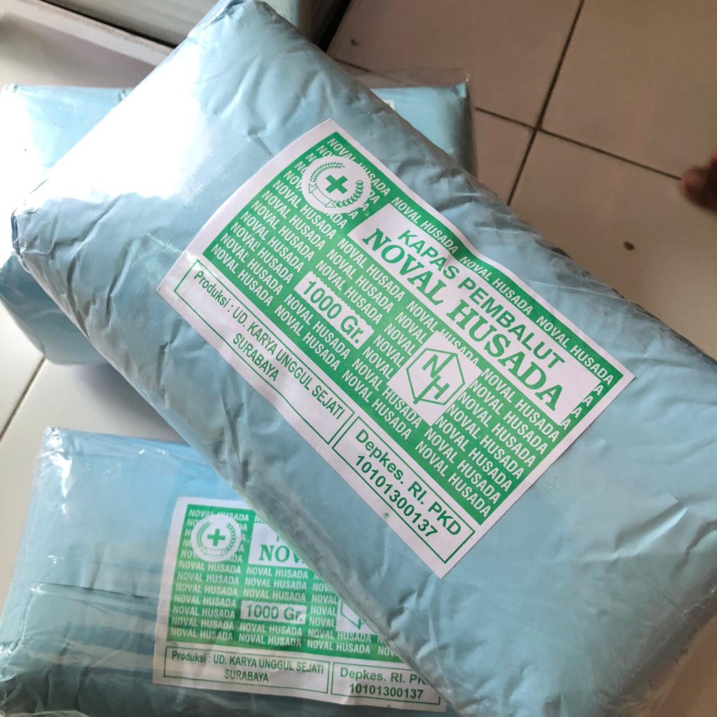  Kapas  Pembalut Kapas  Gulung  1000gr atau 1kg Shopee 