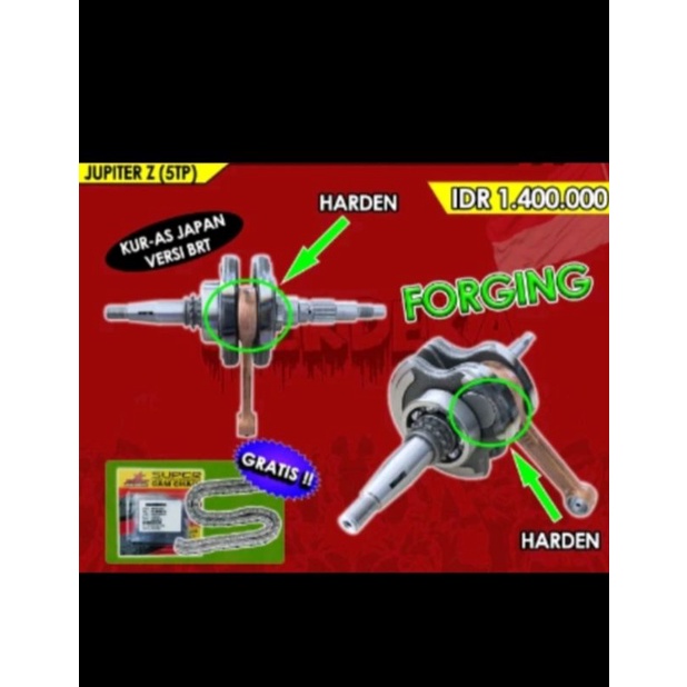 kruk as Jepang BRT Jupiter z bonus camchain