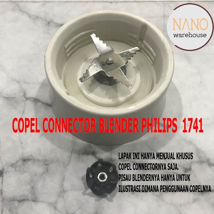 Gigi Connector Gear Kopel Copel Pisau Blender Philips 1741