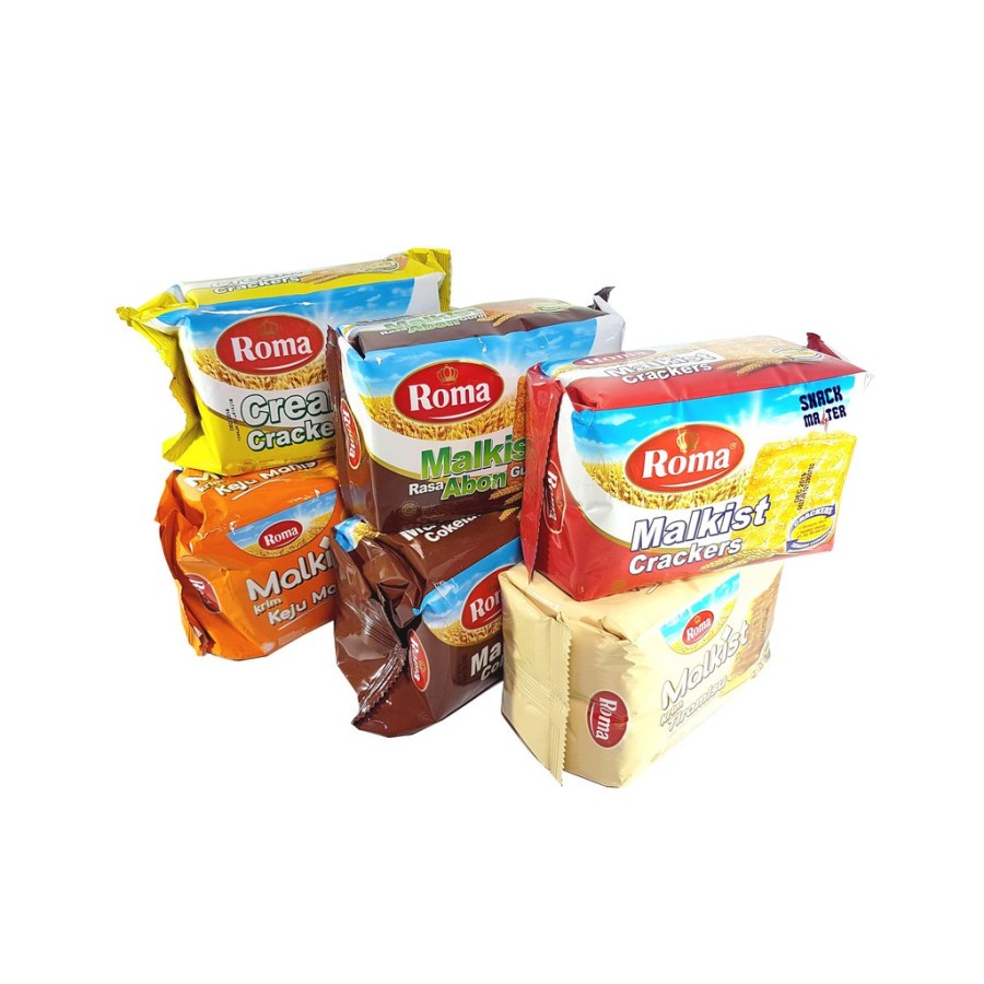 

ROMA Malkist 100g - Biskuit Crackers Malkis All Variant