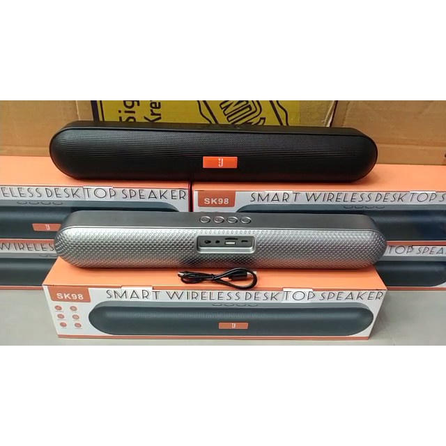 Speaker Bluetooth Sk-98 + Double Speaker 2inch || WELSUS