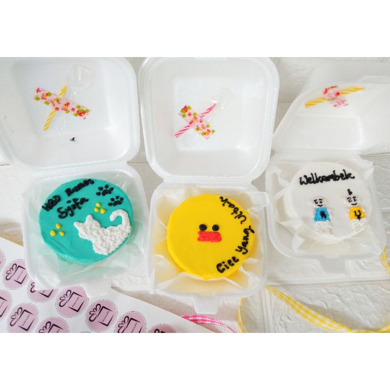 

(Diameter 9cm)Bento cake mini/korean cake/Mini bento cake / mini korean cake