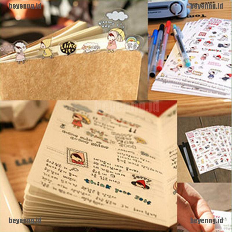 Bey 6 Lembar Stiker Motif Tulisan My Little Friend Untuk Dekorasi Kalenderdiary Diy