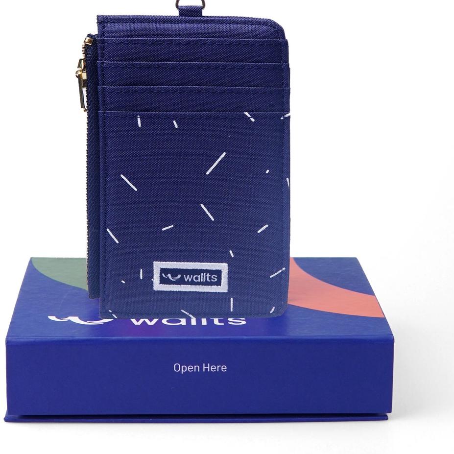 

Menarik.. Wallts Kara Sprinkle Navy - Gantugan ID Card Anti Air Pria Wanita