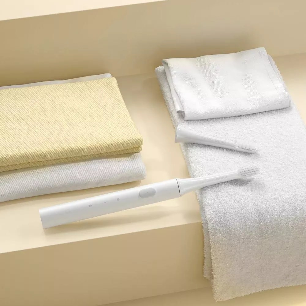 Xiaomi Mijia T100 Sonic Sikat Gigi Elektrik 1PCS - White