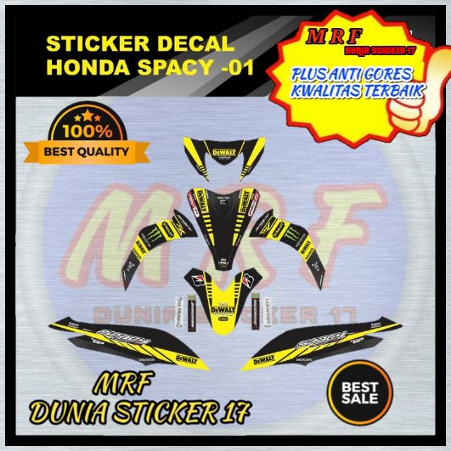 dekal spacy stiker decal spacy decal stiker spacy stiker motor spacy decal motor honda spacy 16