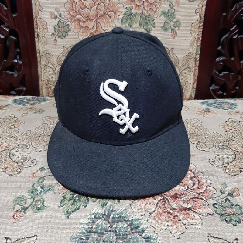 Topi Snapback New Era Sox Mlb Second Branded Original Bekas